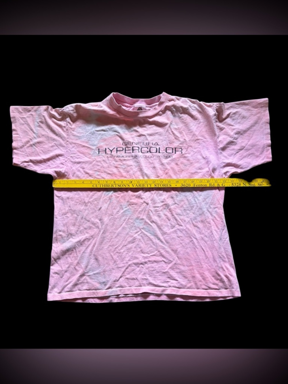 HYPERCOLOR Pink Tie Dye Graphic Short Sleeve Tee - Picture 6 of 8